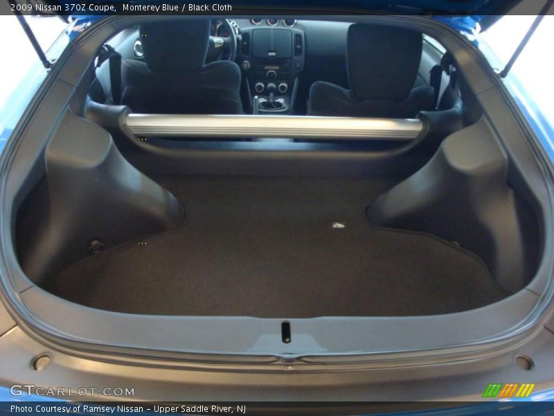 Monterey Blue / Black Cloth 2009 Nissan 370Z Coupe