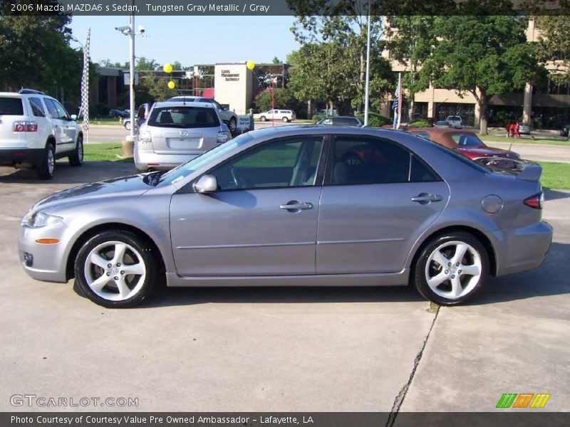 Tungsten Gray Metallic / Gray 2006 Mazda MAZDA6 s Sedan