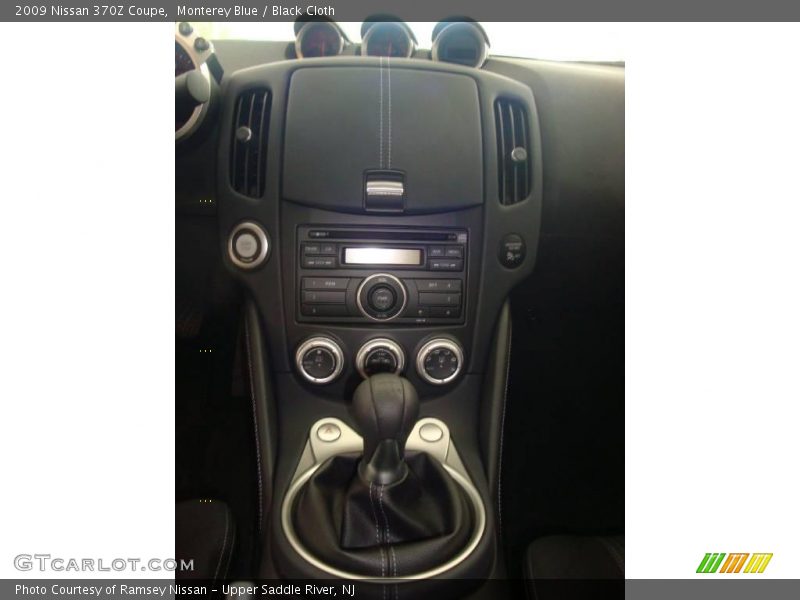 Monterey Blue / Black Cloth 2009 Nissan 370Z Coupe