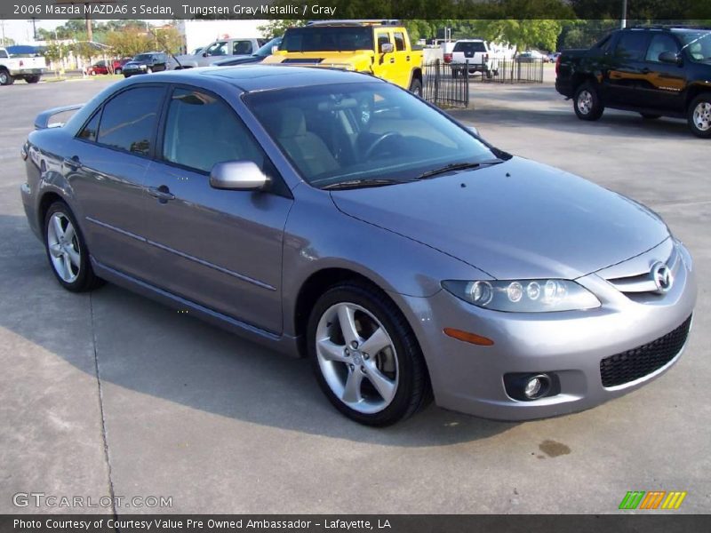 Tungsten Gray Metallic / Gray 2006 Mazda MAZDA6 s Sedan