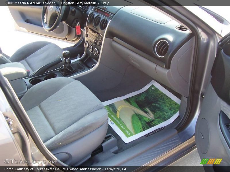Tungsten Gray Metallic / Gray 2006 Mazda MAZDA6 s Sedan