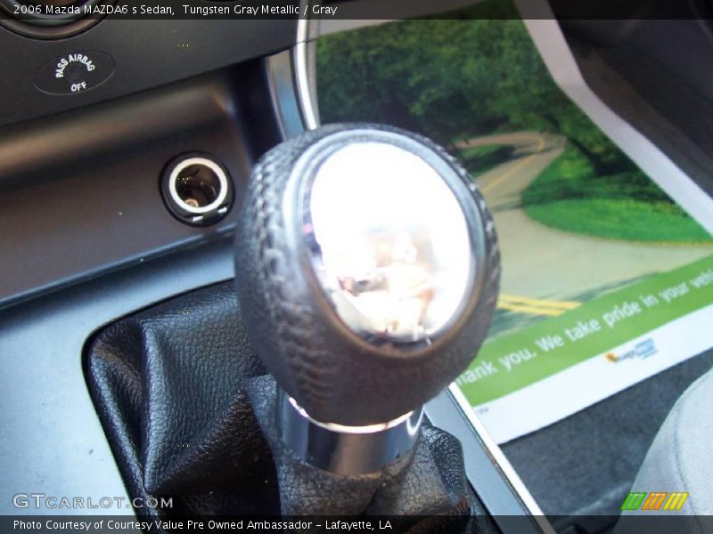 Tungsten Gray Metallic / Gray 2006 Mazda MAZDA6 s Sedan