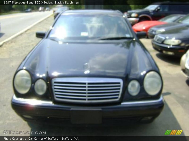 Black / Parchment 1997 Mercedes-Benz E 320 Sedan