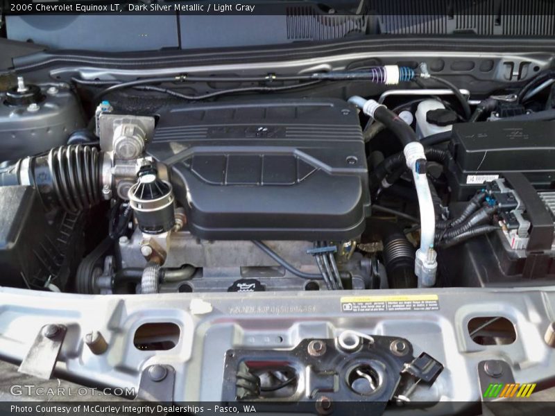 Dark Silver Metallic / Light Gray 2006 Chevrolet Equinox LT