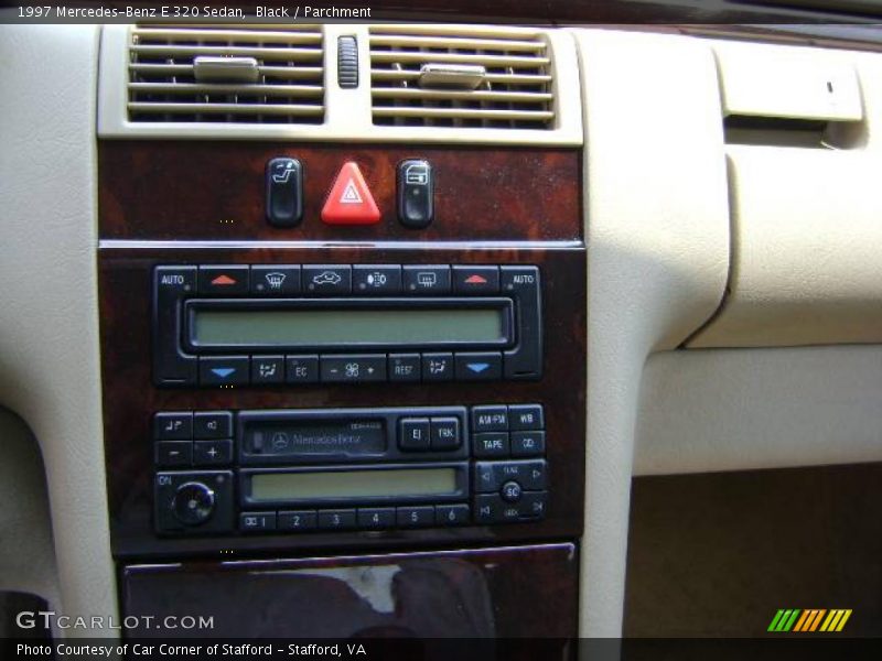 Black / Parchment 1997 Mercedes-Benz E 320 Sedan