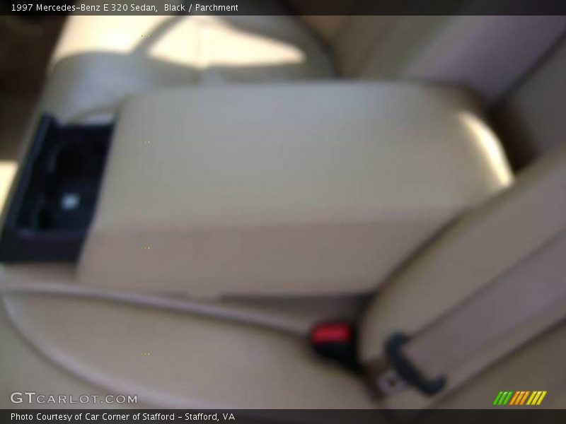 Black / Parchment 1997 Mercedes-Benz E 320 Sedan