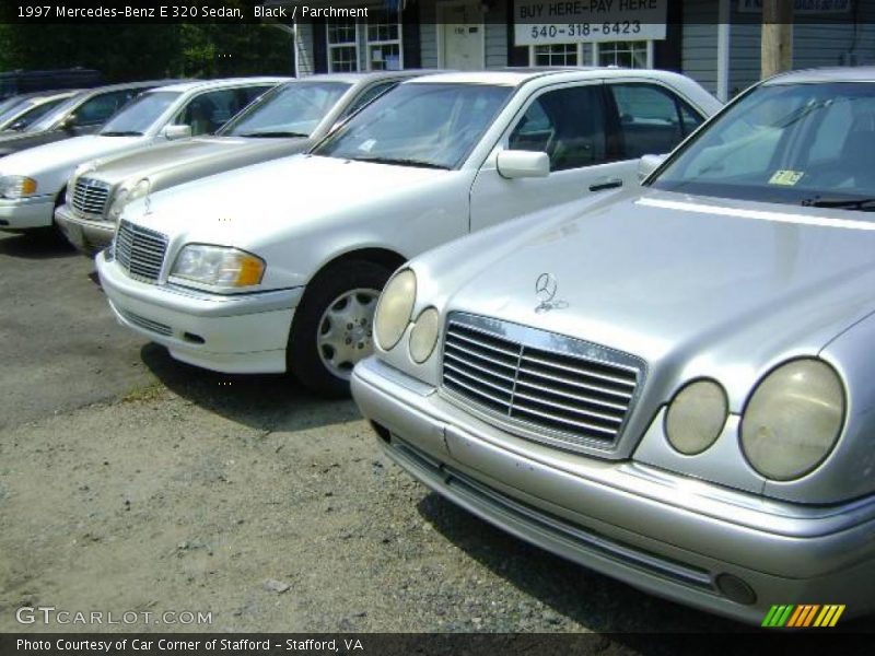 Black / Parchment 1997 Mercedes-Benz E 320 Sedan