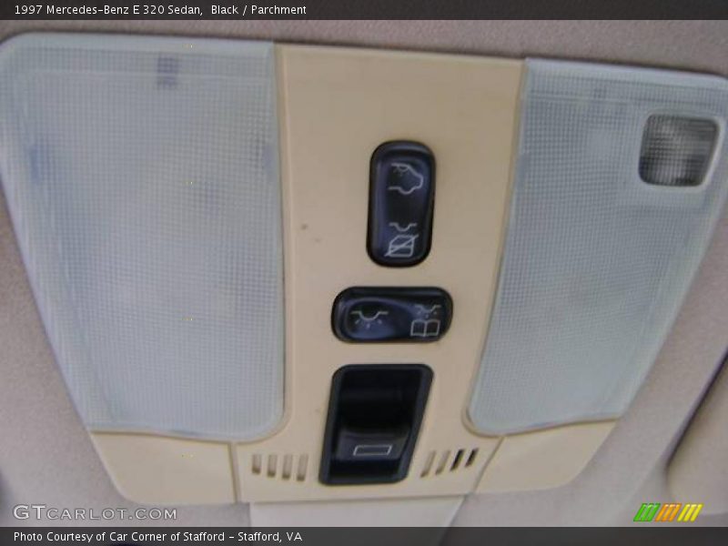 Black / Parchment 1997 Mercedes-Benz E 320 Sedan