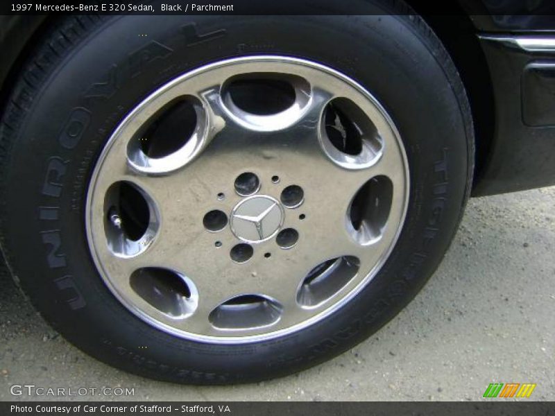Black / Parchment 1997 Mercedes-Benz E 320 Sedan