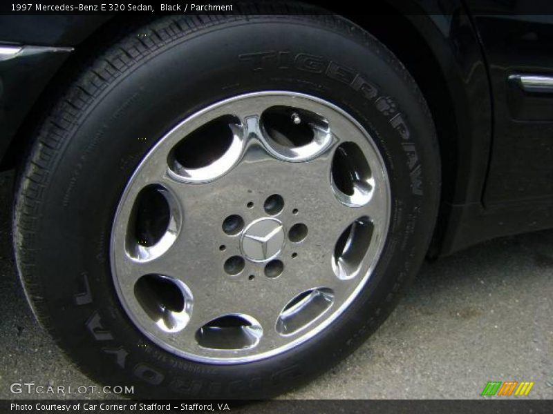 Black / Parchment 1997 Mercedes-Benz E 320 Sedan