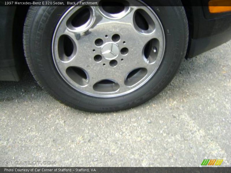 Black / Parchment 1997 Mercedes-Benz E 320 Sedan