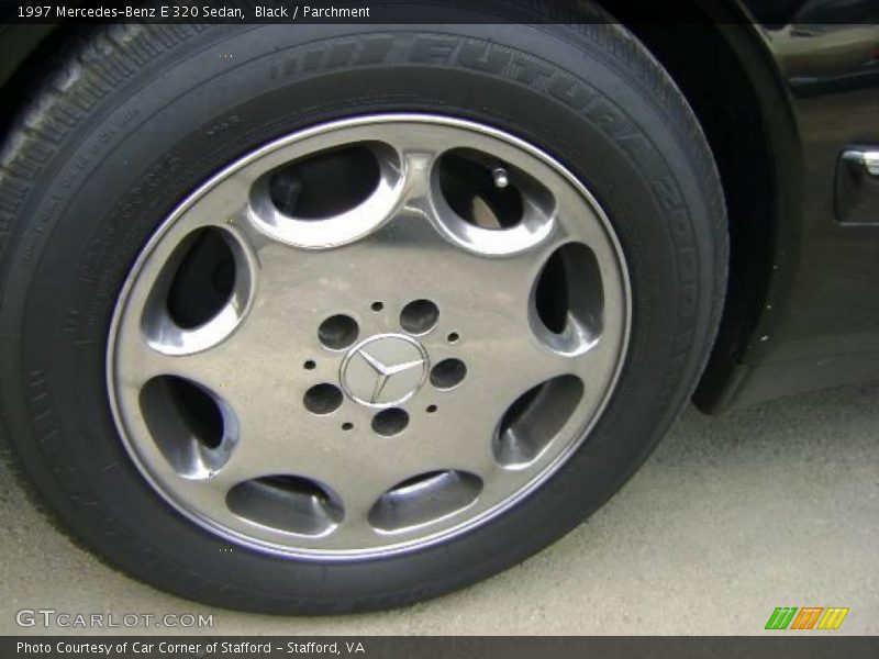 Black / Parchment 1997 Mercedes-Benz E 320 Sedan