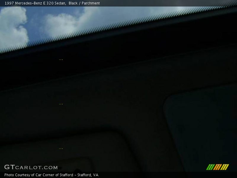 Black / Parchment 1997 Mercedes-Benz E 320 Sedan