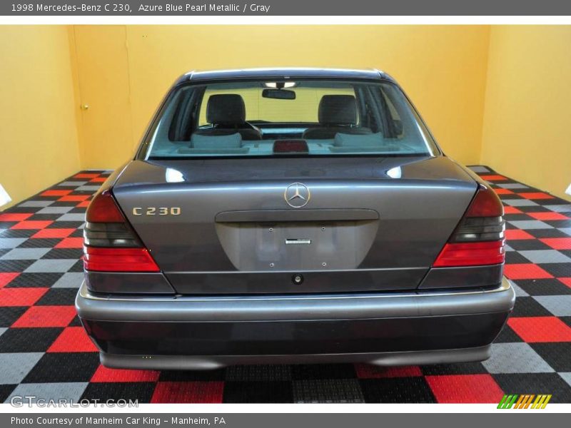 Azure Blue Pearl Metallic / Gray 1998 Mercedes-Benz C 230