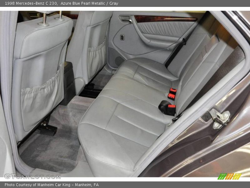 Azure Blue Pearl Metallic / Gray 1998 Mercedes-Benz C 230