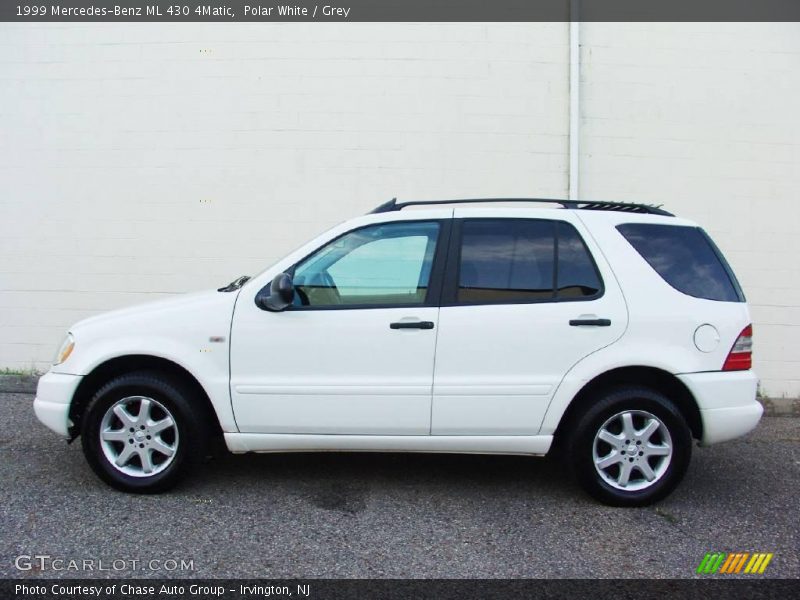 Polar White / Grey 1999 Mercedes-Benz ML 430 4Matic