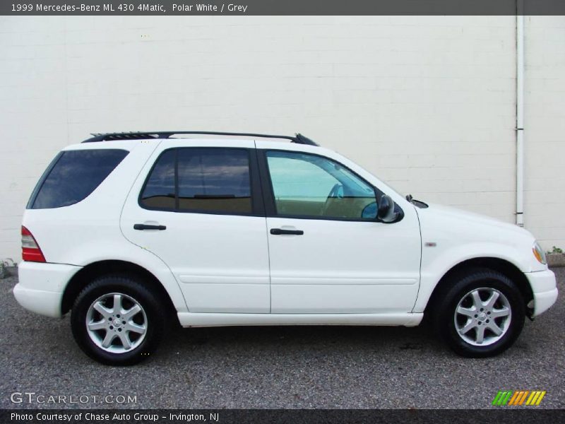 Polar White / Grey 1999 Mercedes-Benz ML 430 4Matic