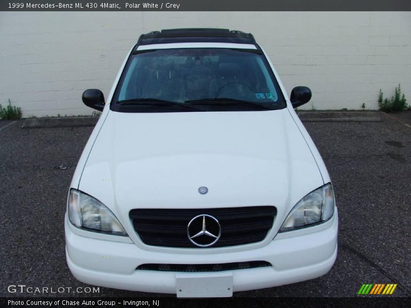 Polar White / Grey 1999 Mercedes-Benz ML 430 4Matic