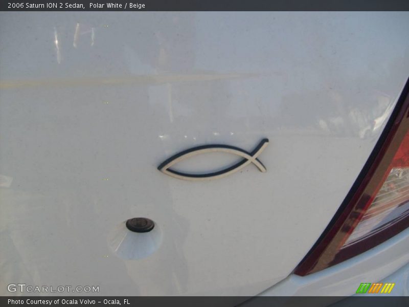 Polar White / Beige 2006 Saturn ION 2 Sedan
