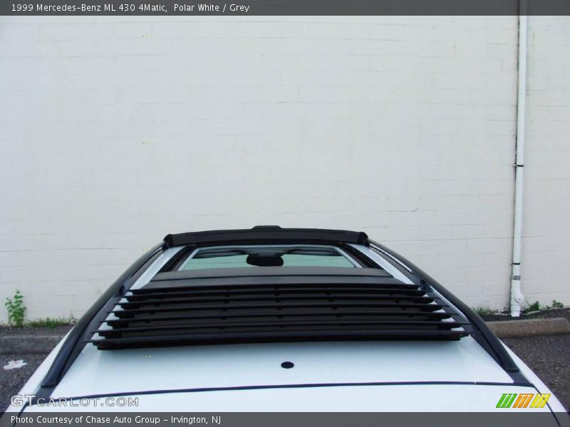 Polar White / Grey 1999 Mercedes-Benz ML 430 4Matic