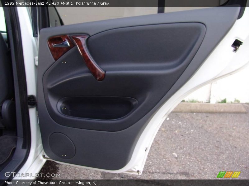 Polar White / Grey 1999 Mercedes-Benz ML 430 4Matic