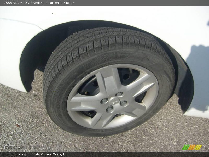 Polar White / Beige 2006 Saturn ION 2 Sedan
