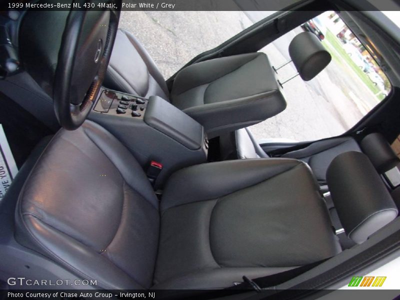Polar White / Grey 1999 Mercedes-Benz ML 430 4Matic