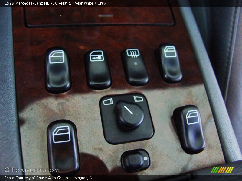Polar White / Grey 1999 Mercedes-Benz ML 430 4Matic
