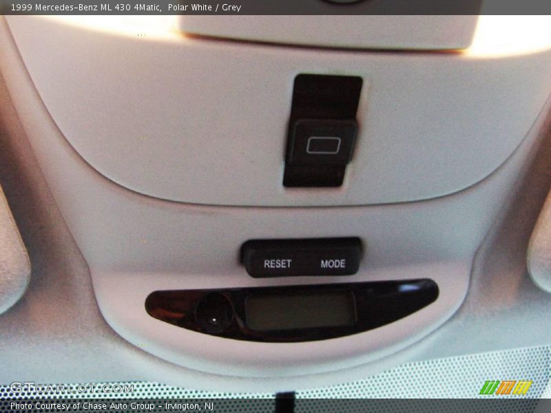 Polar White / Grey 1999 Mercedes-Benz ML 430 4Matic