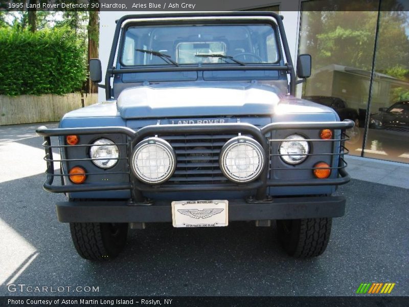 Aries Blue / Ash Grey 1995 Land Rover Defender 90 Hardtop