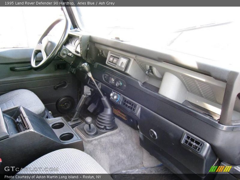 Aries Blue / Ash Grey 1995 Land Rover Defender 90 Hardtop