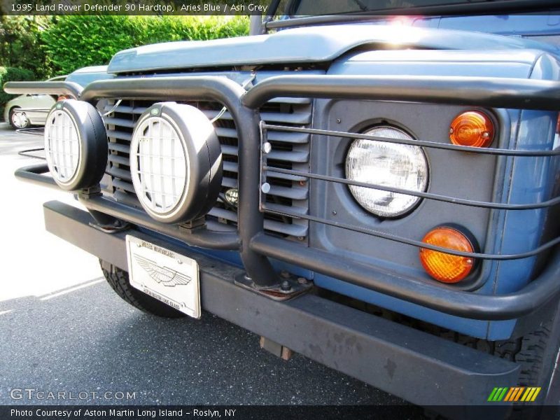Aries Blue / Ash Grey 1995 Land Rover Defender 90 Hardtop