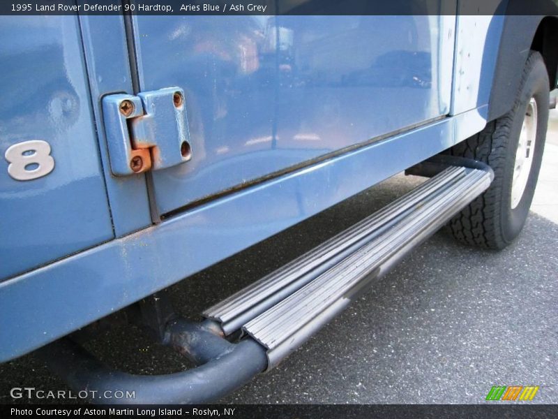 Aries Blue / Ash Grey 1995 Land Rover Defender 90 Hardtop