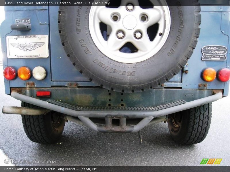 Aries Blue / Ash Grey 1995 Land Rover Defender 90 Hardtop