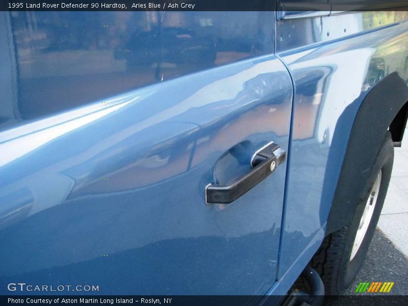 Aries Blue / Ash Grey 1995 Land Rover Defender 90 Hardtop