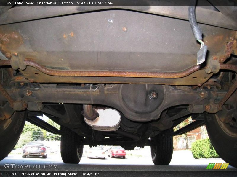 Aries Blue / Ash Grey 1995 Land Rover Defender 90 Hardtop