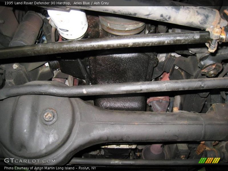 Aries Blue / Ash Grey 1995 Land Rover Defender 90 Hardtop