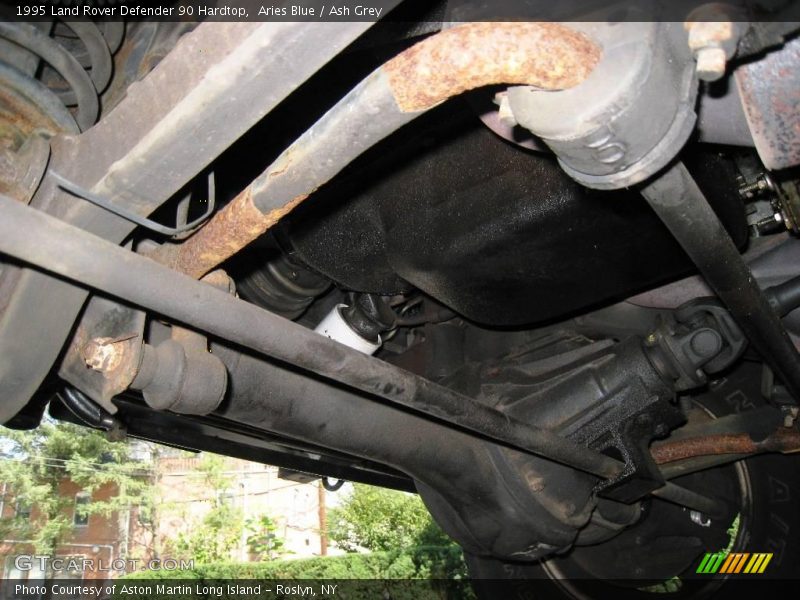 Aries Blue / Ash Grey 1995 Land Rover Defender 90 Hardtop