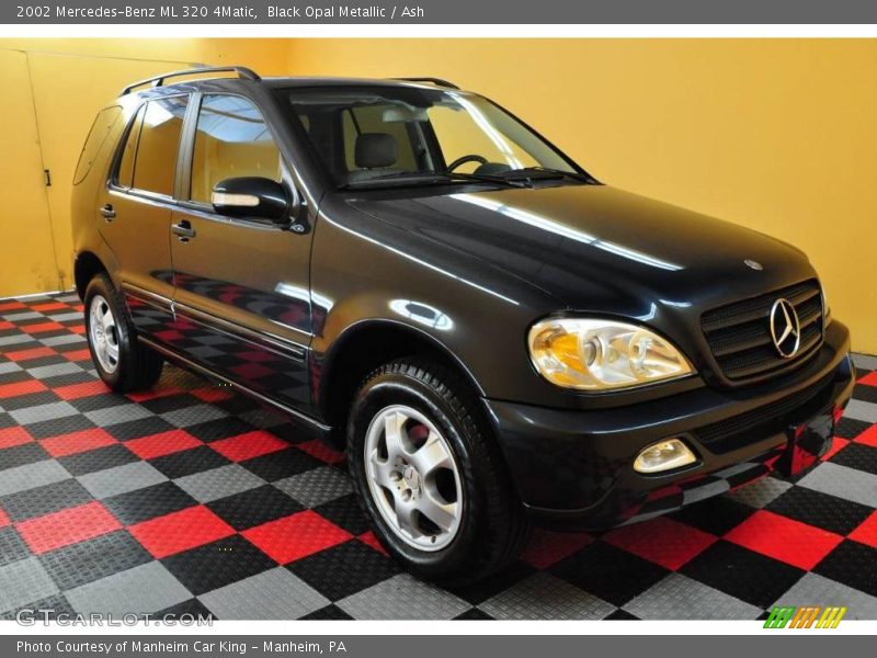Black Opal Metallic / Ash 2002 Mercedes-Benz ML 320 4Matic