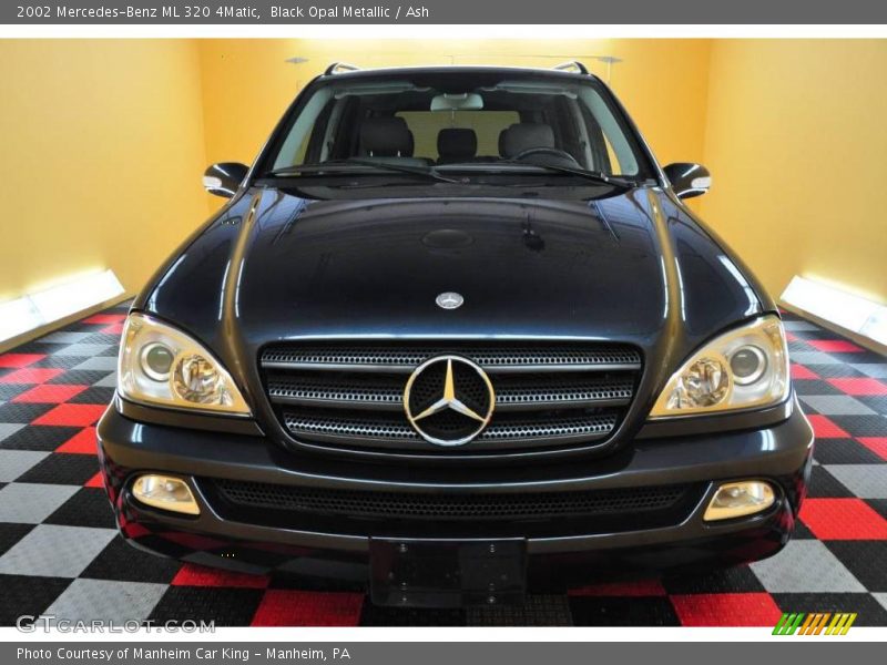 Black Opal Metallic / Ash 2002 Mercedes-Benz ML 320 4Matic