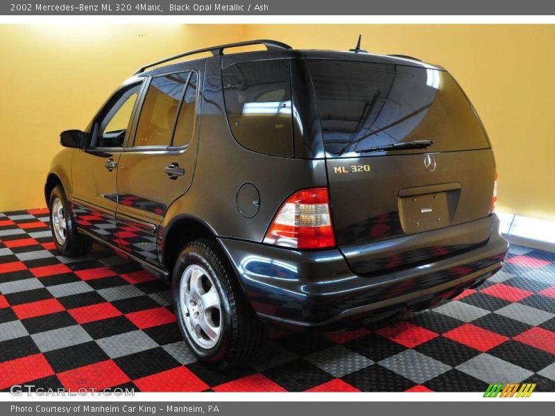 Black Opal Metallic / Ash 2002 Mercedes-Benz ML 320 4Matic