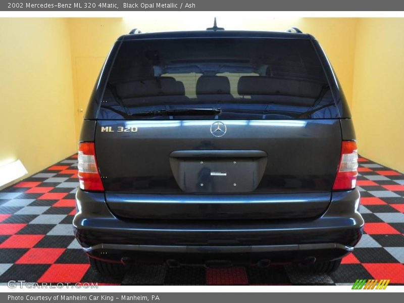 Black Opal Metallic / Ash 2002 Mercedes-Benz ML 320 4Matic