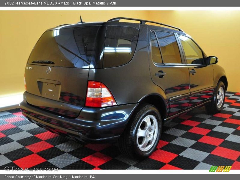 Black Opal Metallic / Ash 2002 Mercedes-Benz ML 320 4Matic