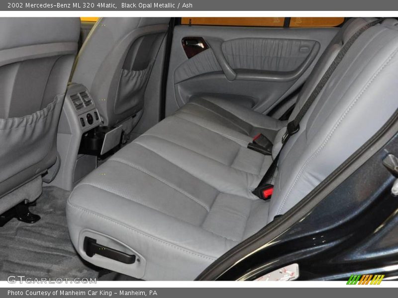 Rear Seat of 2002 ML 320 4Matic