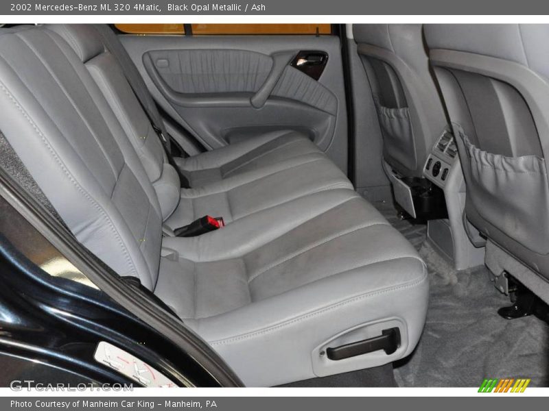 Rear Seat of 2002 ML 320 4Matic