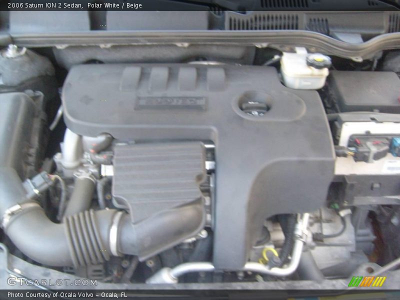 Polar White / Beige 2006 Saturn ION 2 Sedan