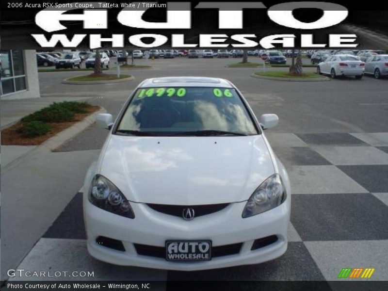 Taffeta White / Titanium 2006 Acura RSX Sports Coupe