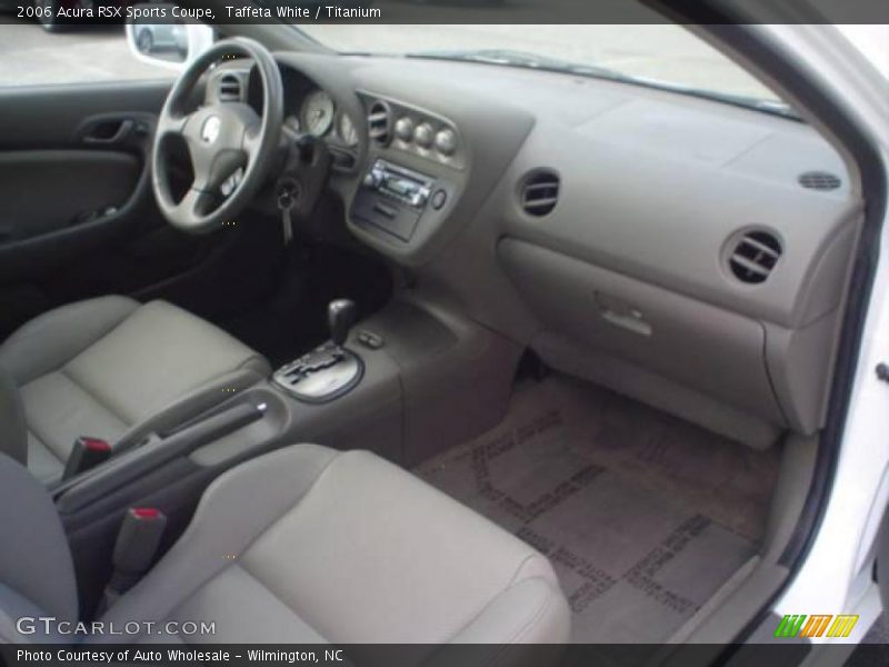Taffeta White / Titanium 2006 Acura RSX Sports Coupe