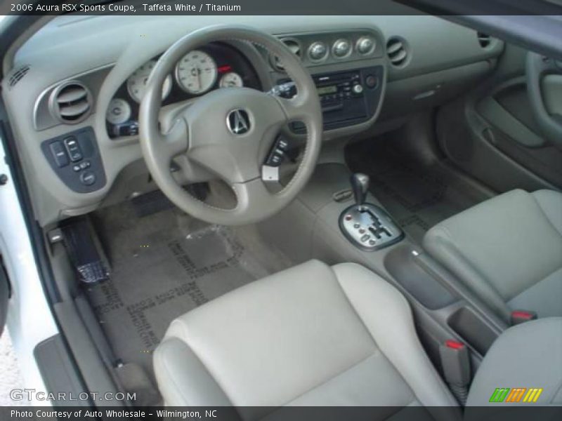 Taffeta White / Titanium 2006 Acura RSX Sports Coupe