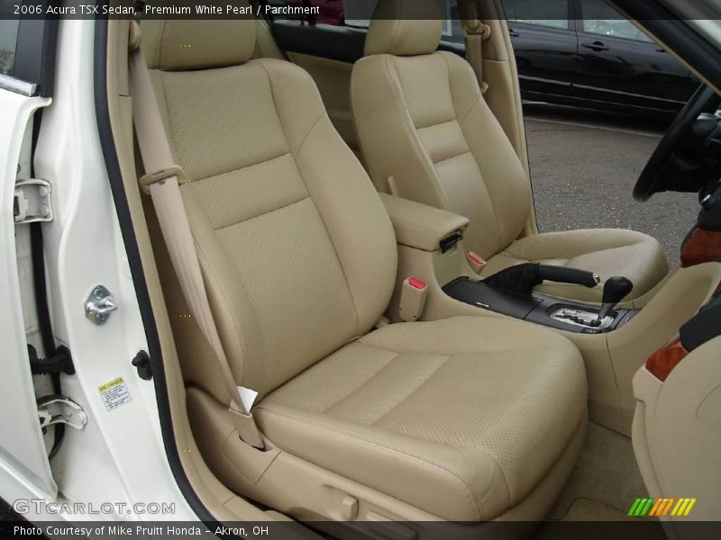 Premium White Pearl / Parchment 2006 Acura TSX Sedan